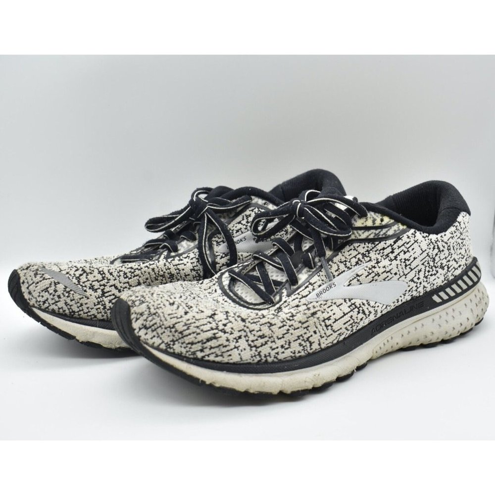 Brooks  Adrenaline GTS 20 Womens Size 9.5 B 1202961B167 White Running Shoes